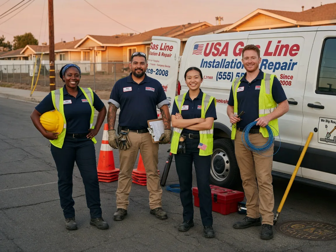 Gas Line Installation company in Yorktown, IA